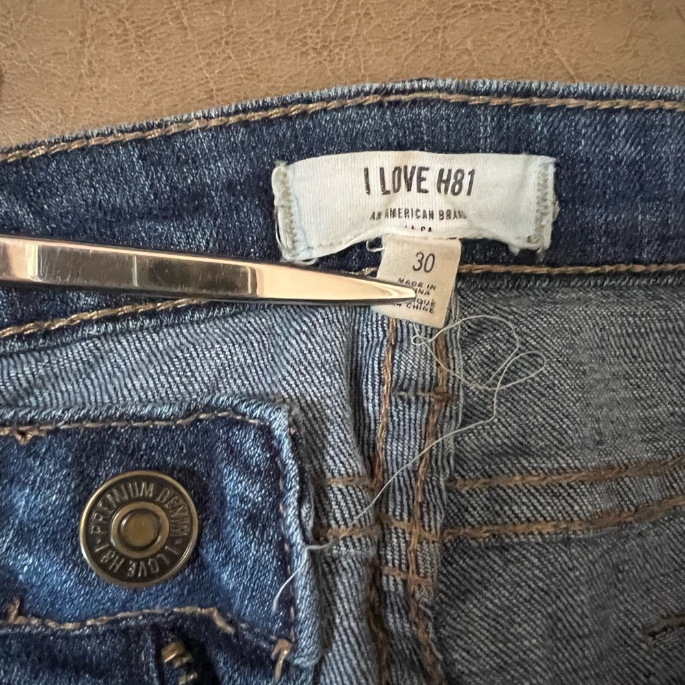 New Condition faded  I Love H81 Jeans